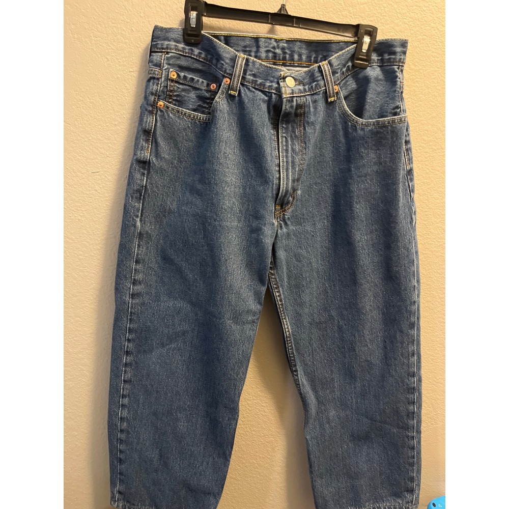 Levi‎ Strauss 550 Jeans Mens 36x24 Blue Relaxed Fit Denim Pants